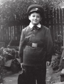 Будущий физик Михаил Шифман. Школа № 202, Москва. 1 сентября 1956 года