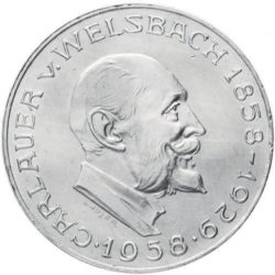 Рис. 4. К. Ауэр на монете