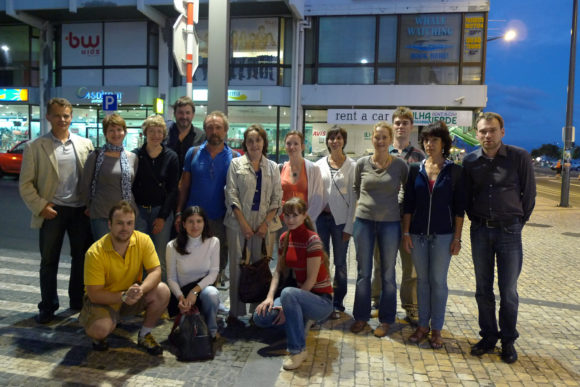 The 8th International Congress on Extremophile. Azores, 2010. Сотрудники и ближайшие коллеги.