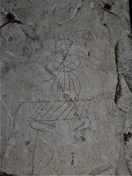 Граффити XIX века из разрушенной церкви Св. Саркиса, Мегри