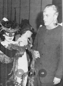 Фриц Лейбер в костюме Лорда Паука (Lord Spider), 1962 год