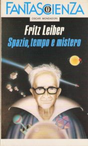 Фриц Лейбер на обложке итальянского издания своего романа "Пространство-время для прыгуна"